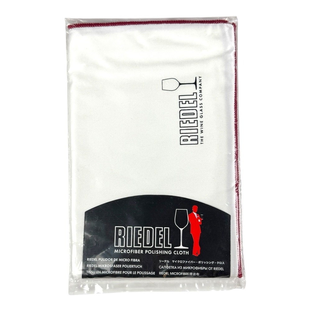 Riedel The Wine Glass Company Microfiber Polishing Cloth NEW IN‎ PACKAGE 1 Count